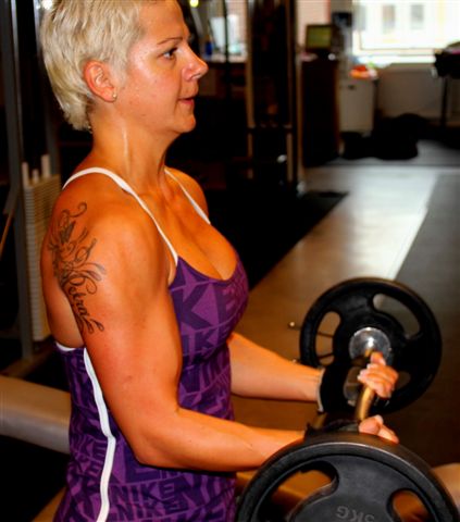 Petra Kusche biceps